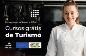 Turismo em Alta: 1,8 mil vagas grátis no Senac