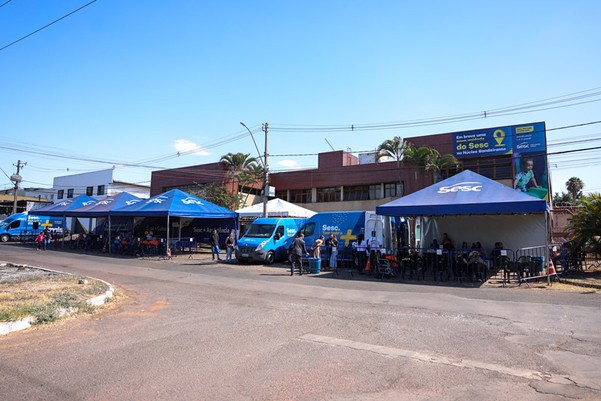 Sesc-DF leva saúde e cidadania ao Núcleo Bandeirante