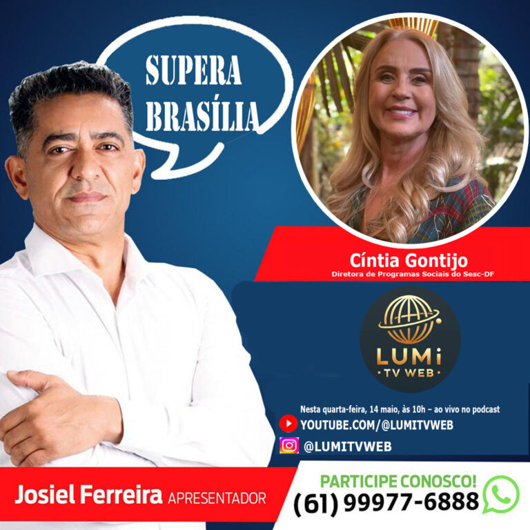 AO VIVO: Supera Brasília recebe Cíntia Gontijo e Caio Lima nesta quarta (14)
