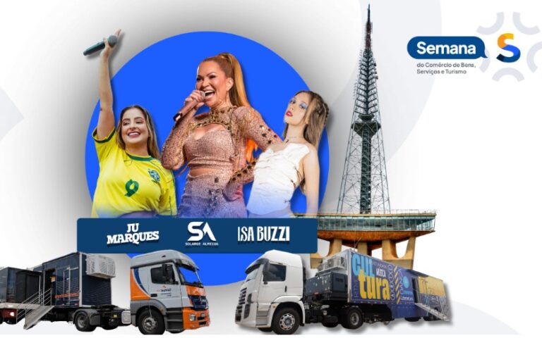 Fecomércio-DF celebra a força do setor com a Semana S do Comércio nos dias 16 e 17 de maio
