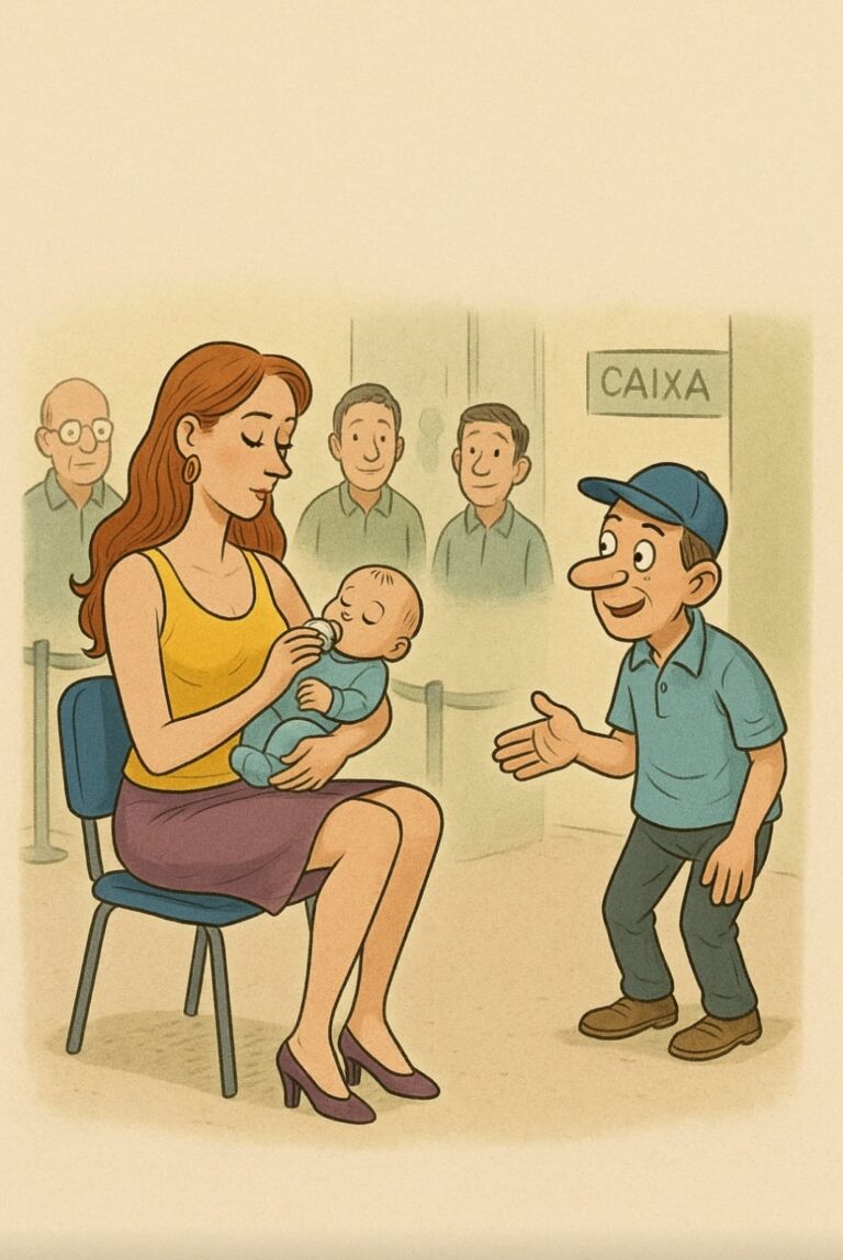 O bebê de Rosibesta