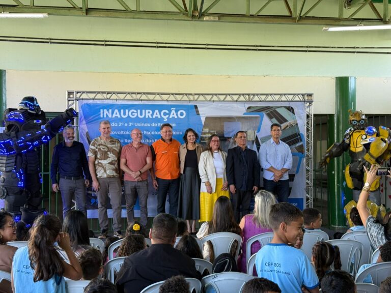 Energia solar chega a mais duas escolas do Recanto das Emas