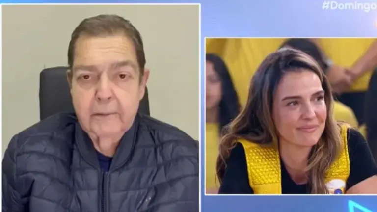 Faustão surpreende no SBT e emociona ao homenagear a esposa no Dia das Mães