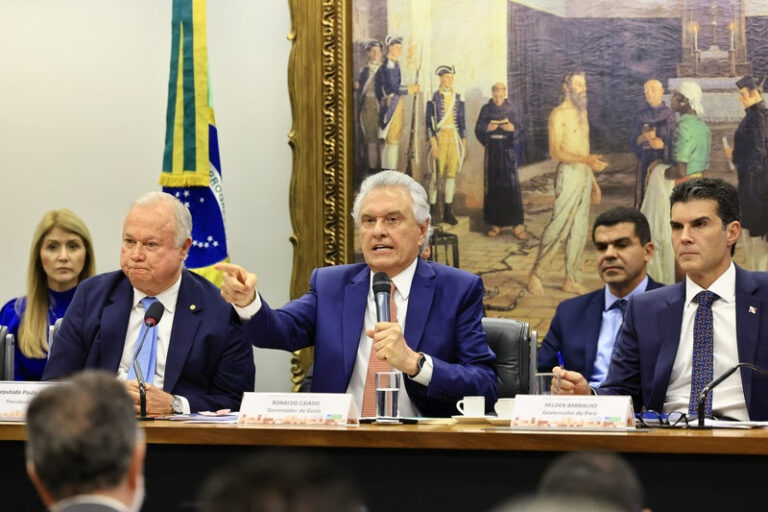 Caiado dispara: crime domina e PEC ameaça segurança dos estados