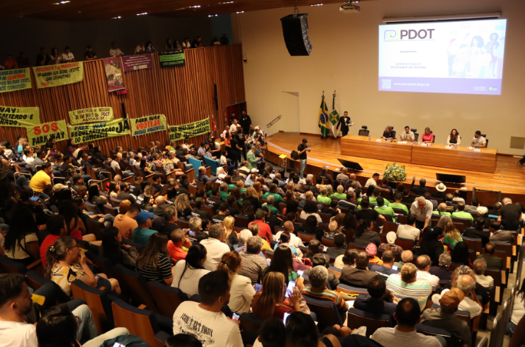 Audiência final do PDOT será em 28 de junho na CLDF