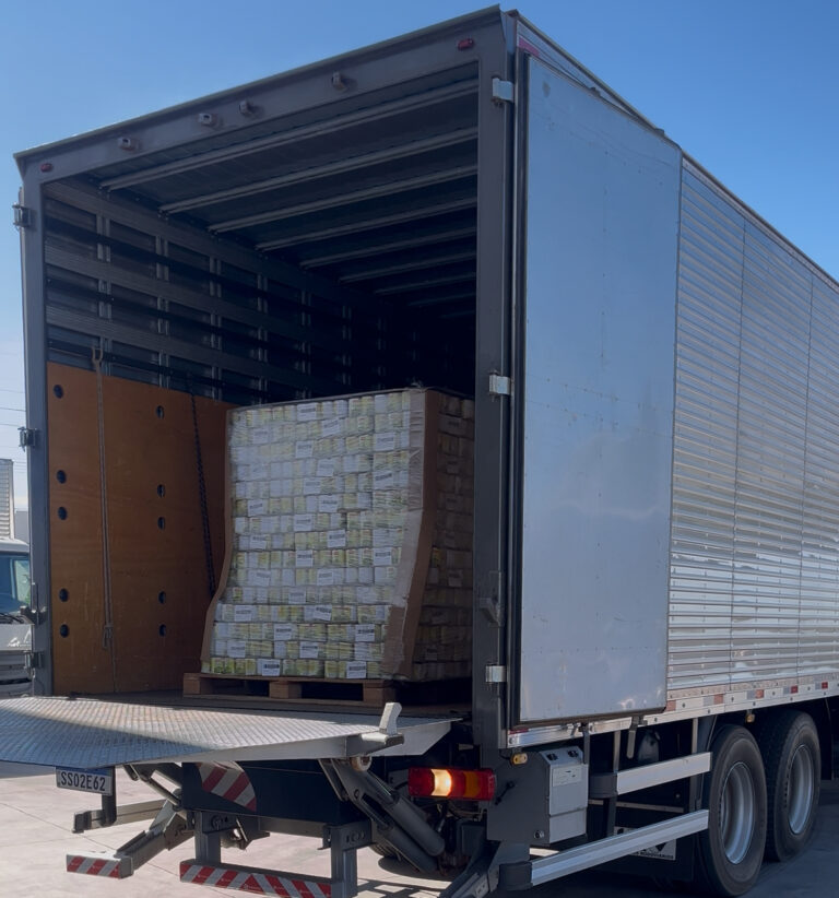 Sesc Mesa Brasil recebe doação de 26 toneladas de alimentos da Bonduelle