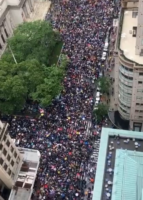 "No Kings": 75 mil protestam contra Trump em NY