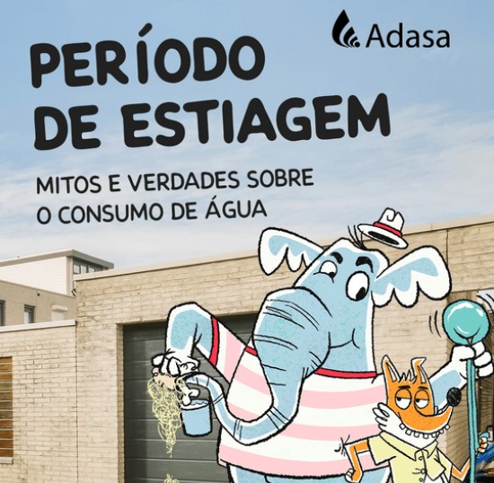 Adasa usa samba e humor para alertar sobre uso da água