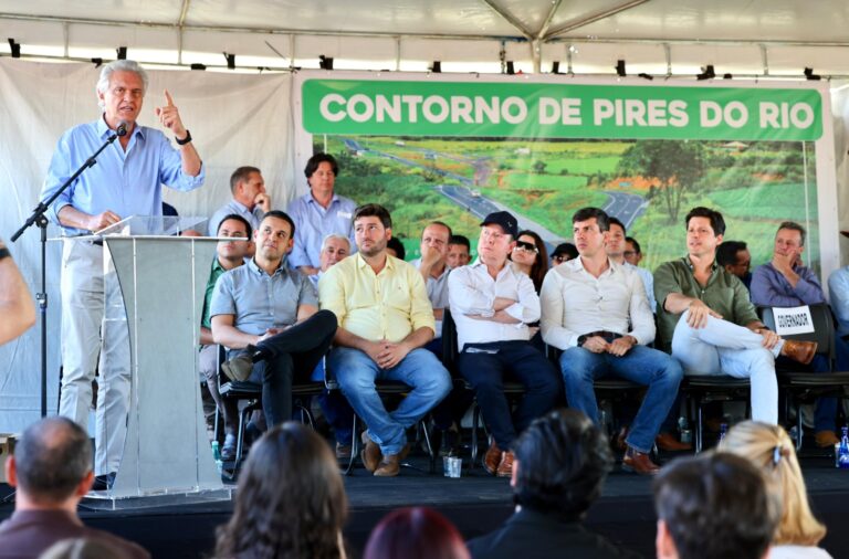 Caiado inaugura contorno viário de R$ 75,4 milhões em Pires do Rio