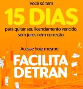 Contagem regressiva: Faltam 15 dias para encerrar o Facilita Detran-GO