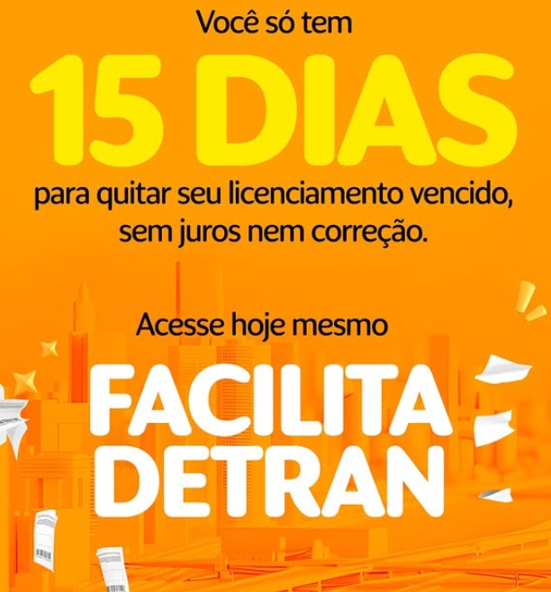 Contagem regressiva: Faltam 15 dias para encerrar o Facilita Detran-GO