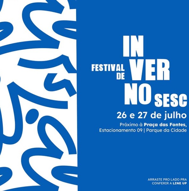 Festival de Inverno do Sesc-DF agita o Parque da Cidade nos dias 26 e 27