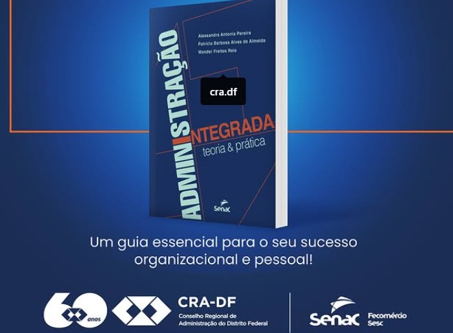 CRA-DF recebe obra da Editora Senac-DF
