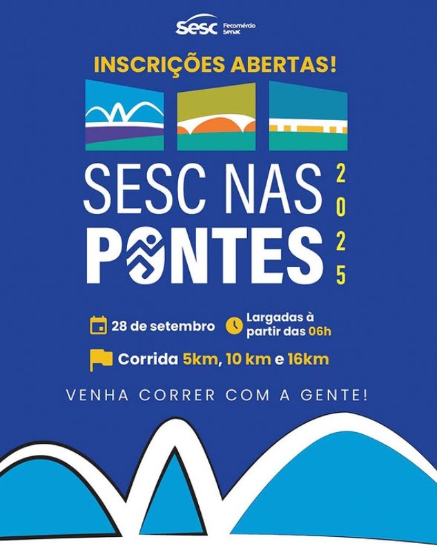 Prepare-se: Sesc nas Pontes em Setembro