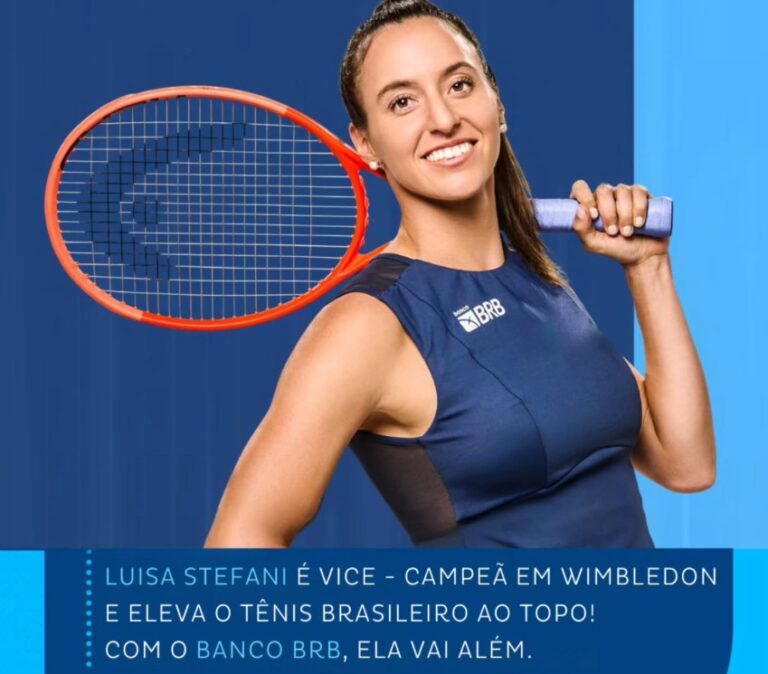 Vice-campeã em Wimbledon: orgulho BRB