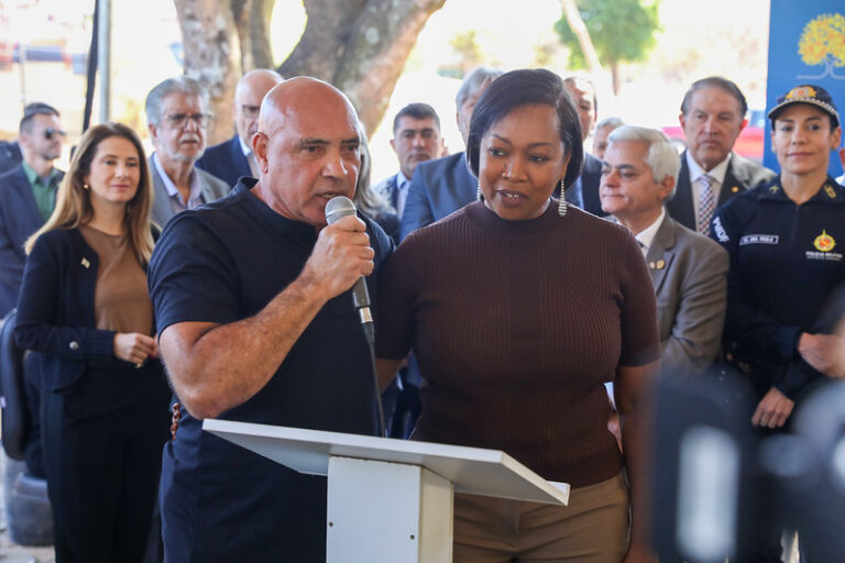 Ibaneis, Celina e Wellington turbinaram a segurança no DF