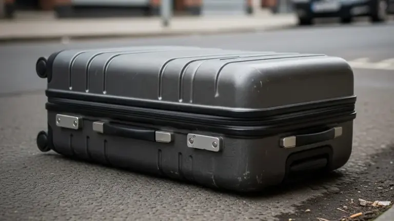 Mulher transporta filha em mala e é presa