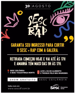 Hungria volta a cantar em Ceilândia após 17 anos no Sesc + Rap 2025