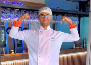 Chef do Sallva prepara competidor do Senac-DF