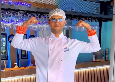 Chef do Sallva prepara competidor do Senac-DF