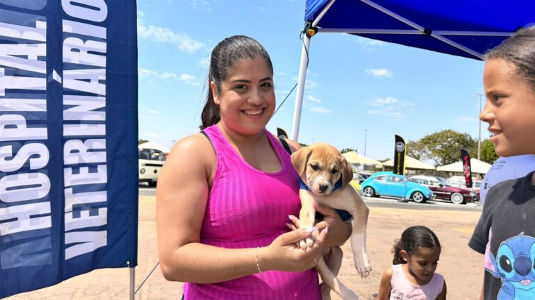 Caravana Animal leva cuidados a Ceilândia