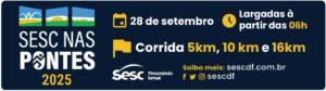 Desafie-se no SESC nas Pontes: corrida inédita cruzará o Lago Paranoá