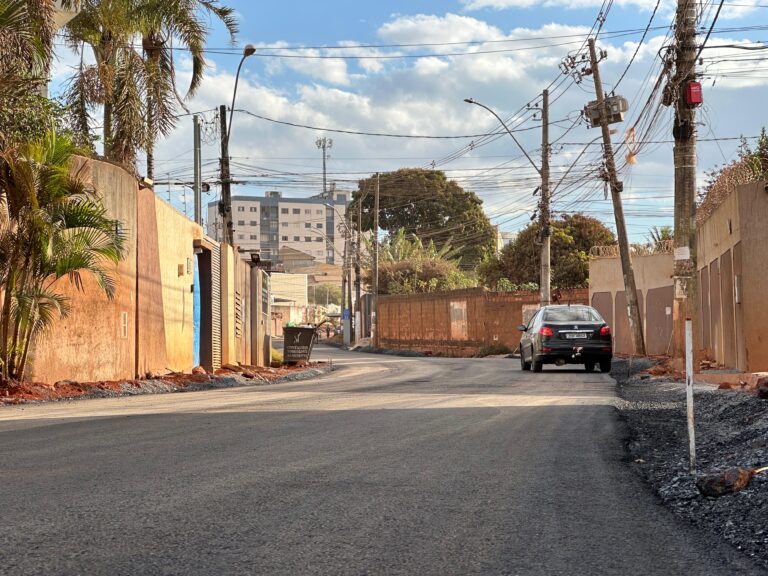 GDF conclui pavimentação da Avenida da Misericórdia, em Vicente Pires