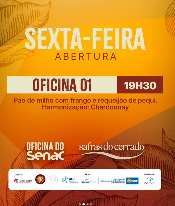 Senac leva oficinas práticas ao Safras do Cerrado, no Parque da Cidade