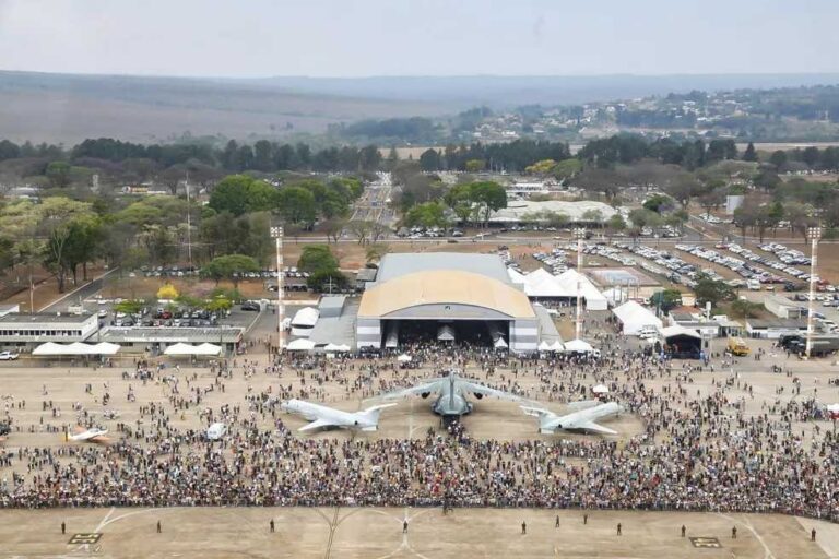 Evento Portões Abertos 2025, na Base Aérea de Brasília, terá ônibus extras