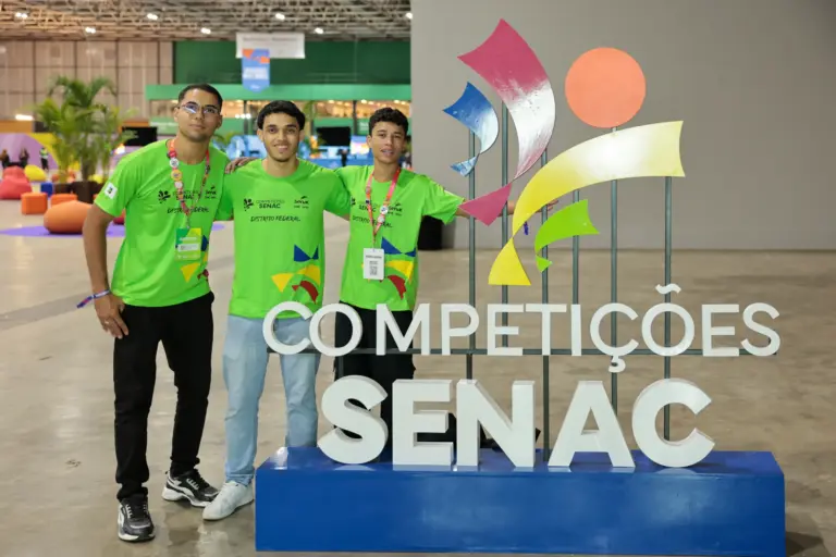 Senac-DF conquista feitos inéditos nas Competições 2025 no RJ