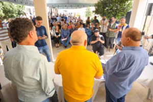 Zenóbio Rocha homenageia Ibaneis Rocha em Vicente Pires