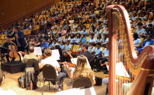 Educação: 400 alunos assistem concerto da OSB no Teatro Nacional