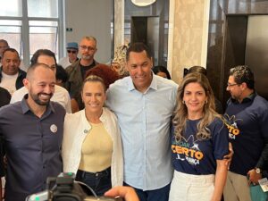 Celina Leão celebra liderança de Luiz França e união do Podemos no DF