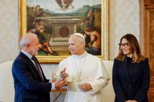 Lula se reúne com o Papa Leão XIV no Vaticano