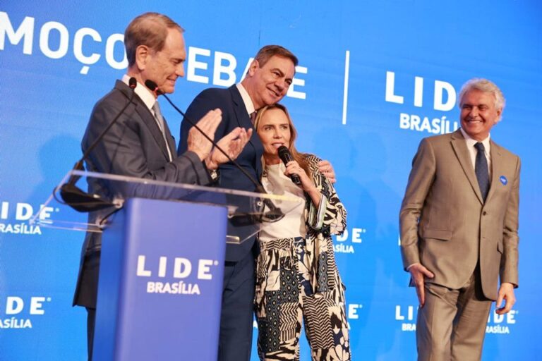 Ronaldo Caiado exalta conquistas de Goiás no Lide Brasília