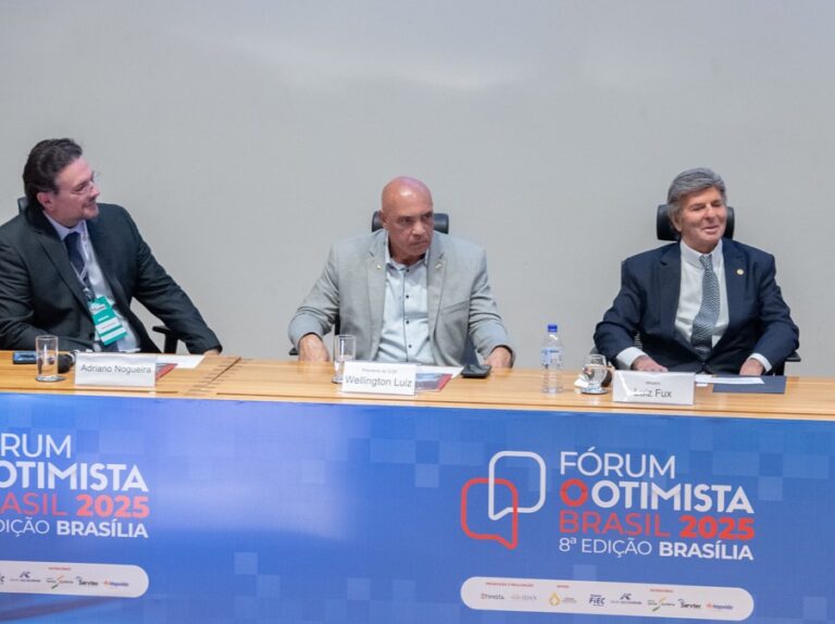 CLDF sedia 8º Fórum O Otimista Brasil com Luiz Fux e Ciro Gomes