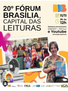 Fórum celebra inclusão e literatura em Brasília