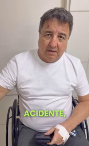 Deputado Danilo Forte capota carro e escapa ileso