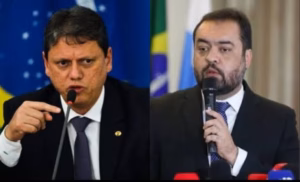 Tarcísio elogia ação de Castro no combate ao crime no Rio