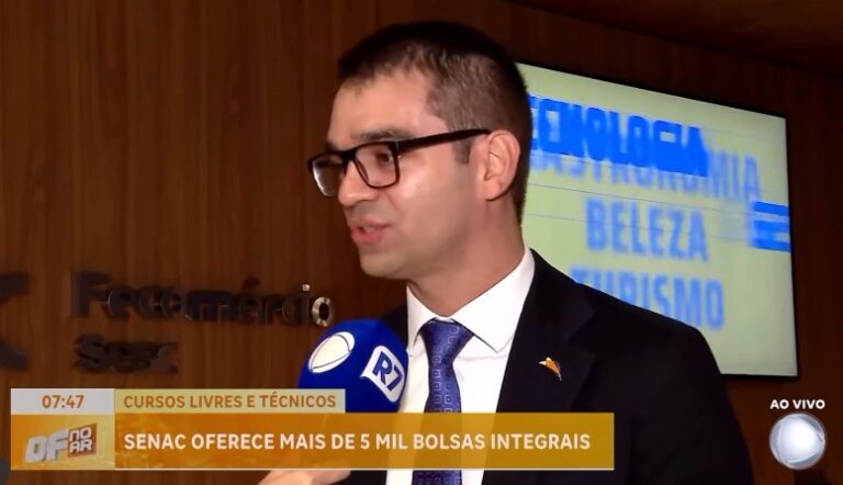 Oferta recorde: Senac-DF amplia cursos e bolsas