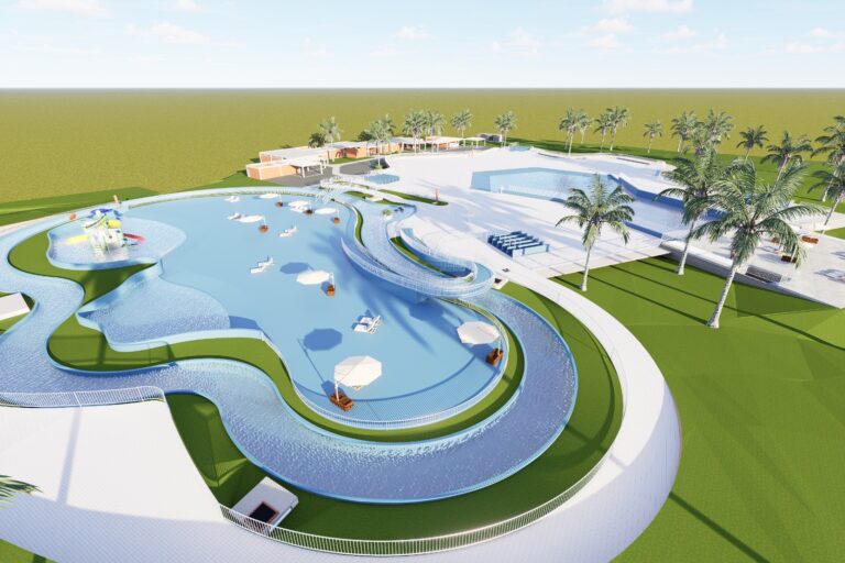 Obras da Piscina com Ondas empolgam visitantes no Parque da Cidade