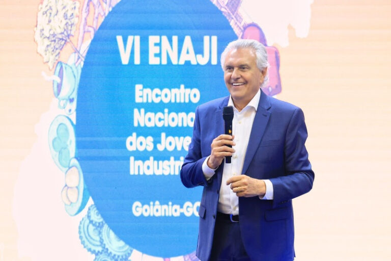 Caiado celebra força da indústria jovem em Goiás