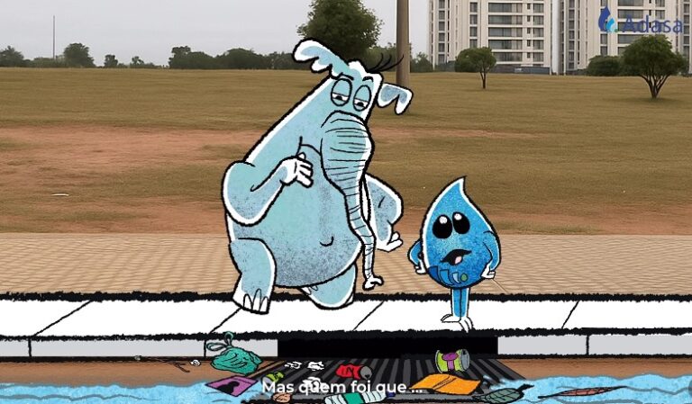 Adasa: Lixo nas ruas aumenta risco de alagamentos em Brasília