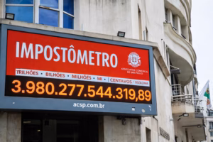 Impostômetro bate R$ 3,98 trilhões em 2025