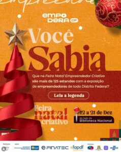 Feira de Natal celebra criatividade e empreendedorismo em Brasília