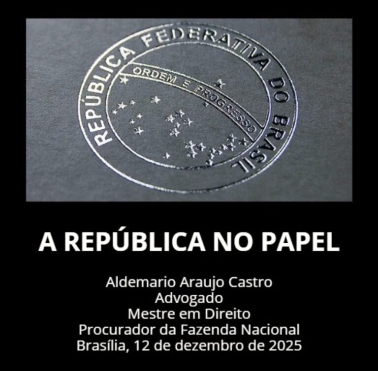 A REPÚBLICA NO PAPEL
