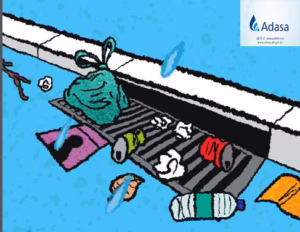 Adasa alerta para necessidade de manter bocas de lobo desobstruídas