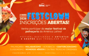 Inscrições abertas para o Sesc Festclown 2026
