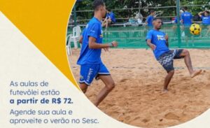 Futevôlei e muito mais no Sesc-DF