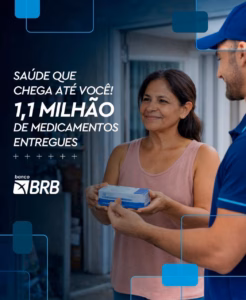 BRB consolida entrega domiciliar de medicamentos no DF